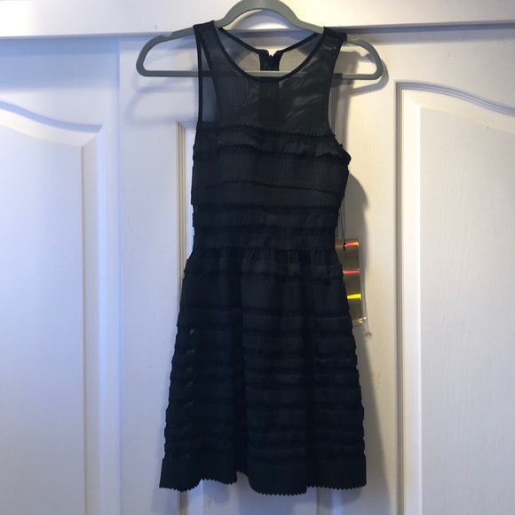 WOW COUTURE GOLD LABEL Sz Small Black Dress NWT - Picture 8 of 8